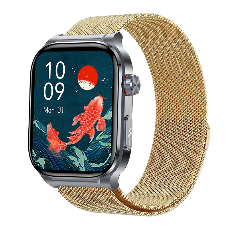 Vero V03 Smart Watch | Professional High-End ECG/EKG HRV Blood Glucose Blood Pressure Heart Rate Health Management Watch