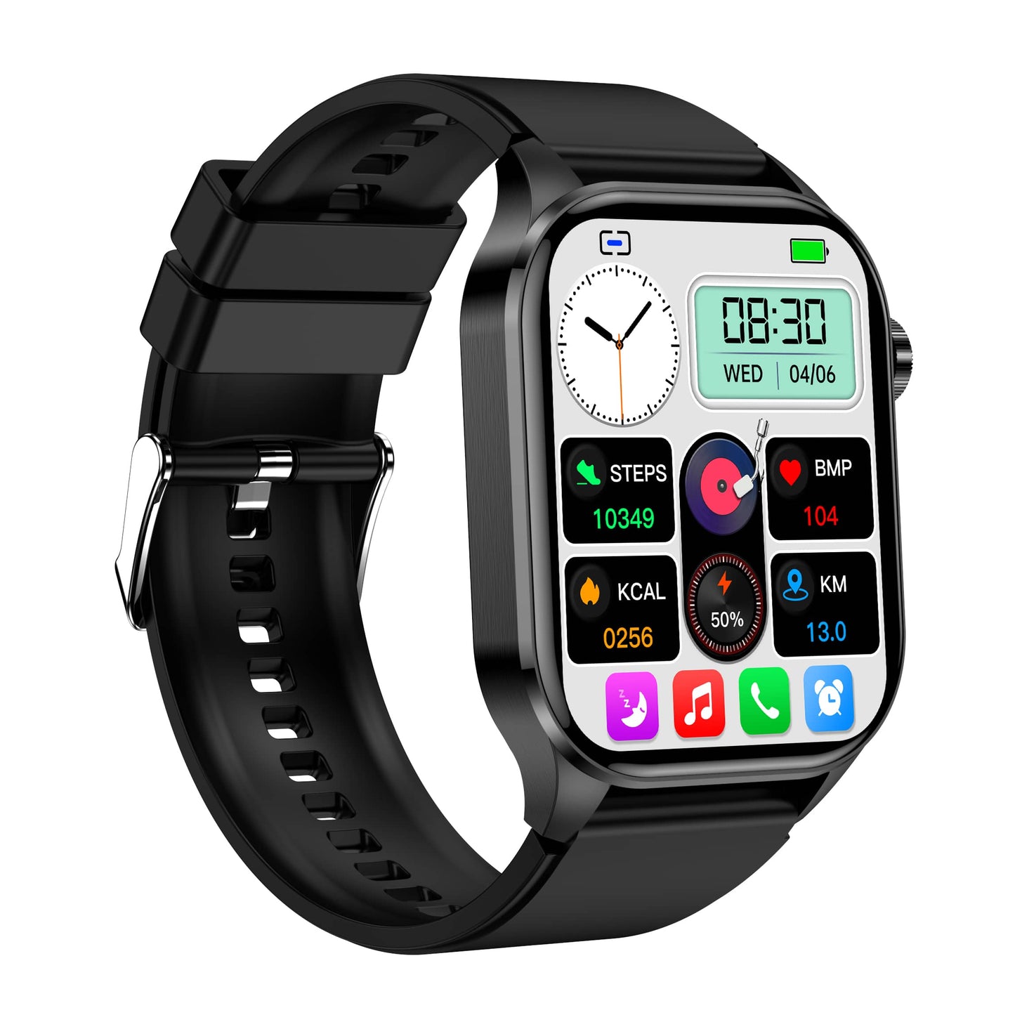 Vero V12 Smart Watch | ECG/EKG Blood Sugar Blood Pressure Call Intelligent Health Management