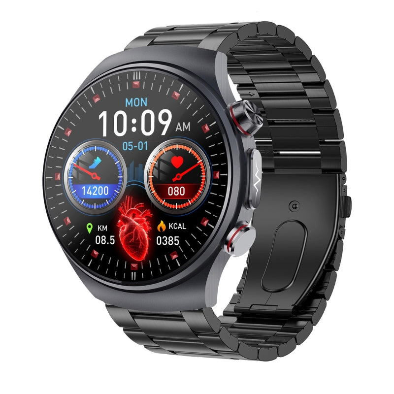 Vero Health Management Smart Watch | High-end Ti ECG Blood Pressure Blood Glucose Micro-physical Examination