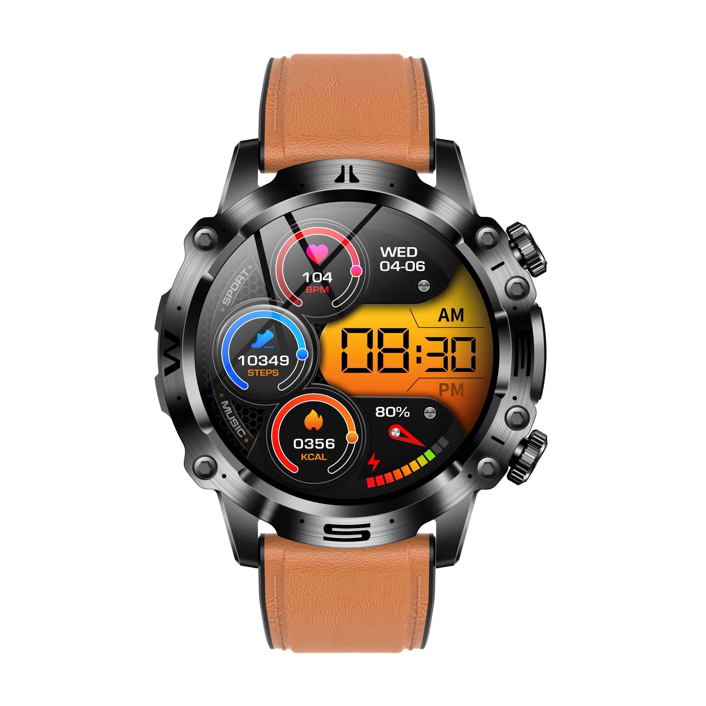 Vero V11 Smart Watch | ECG/EKG Blood Glucose Blood Pressure Sports Call