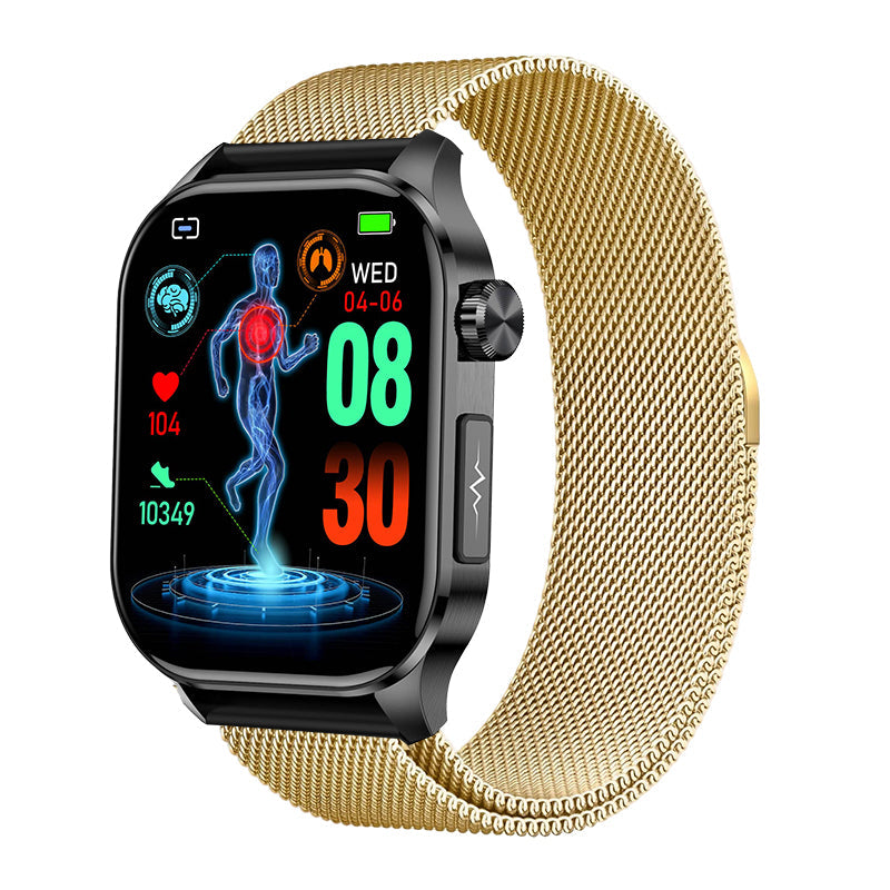 Vero V12 Smart Watch | ECG/EKG Blood Sugar Blood Pressure Call Intelligent Health Management