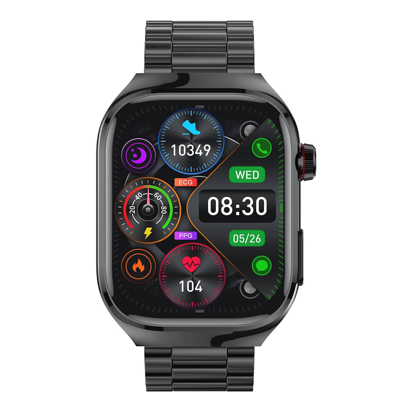Vero V01 Smart Watch | One Click ECG+Micro Physical Examination Blood Glucose Blood Pressure Monitoring