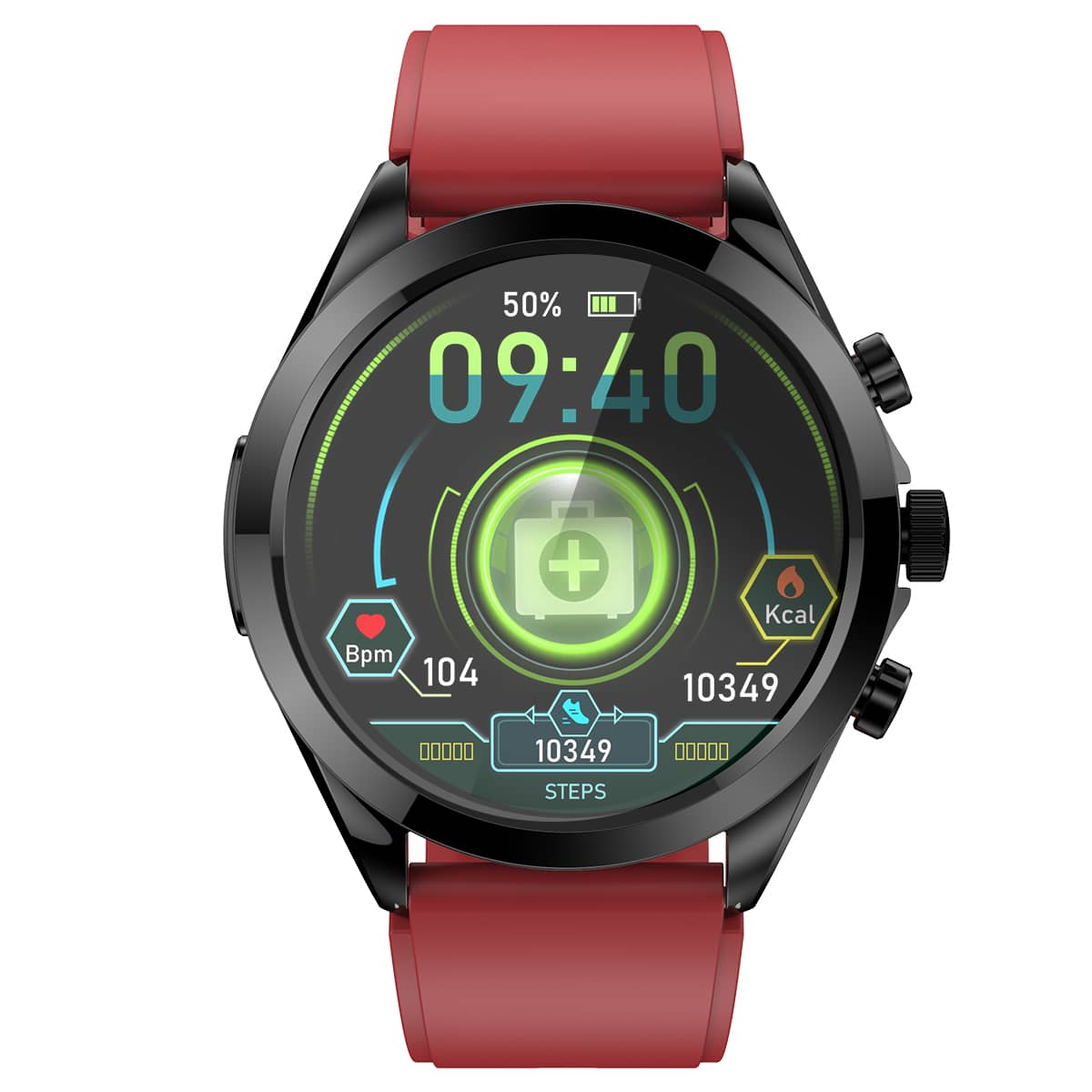 Vero V19 Health Smart Watch | Non-invasive Blood Glucose Blood Pressure ECG/EKG HRV Monitoring