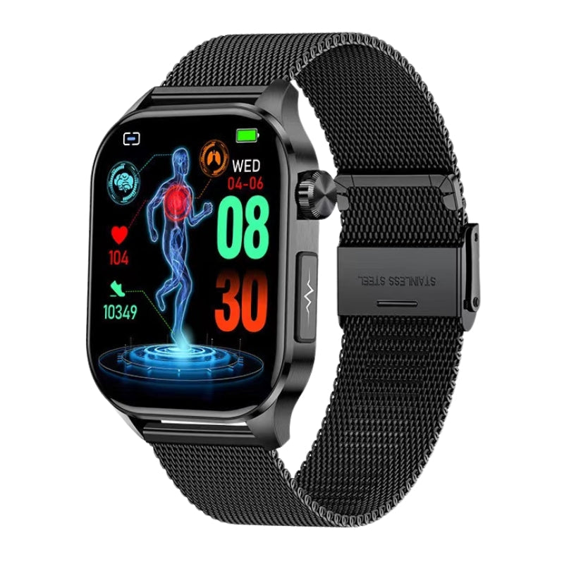 Vero V12 Smart Watch | ECG/EKG Blood Sugar Blood Pressure Call Intelligent Health Management