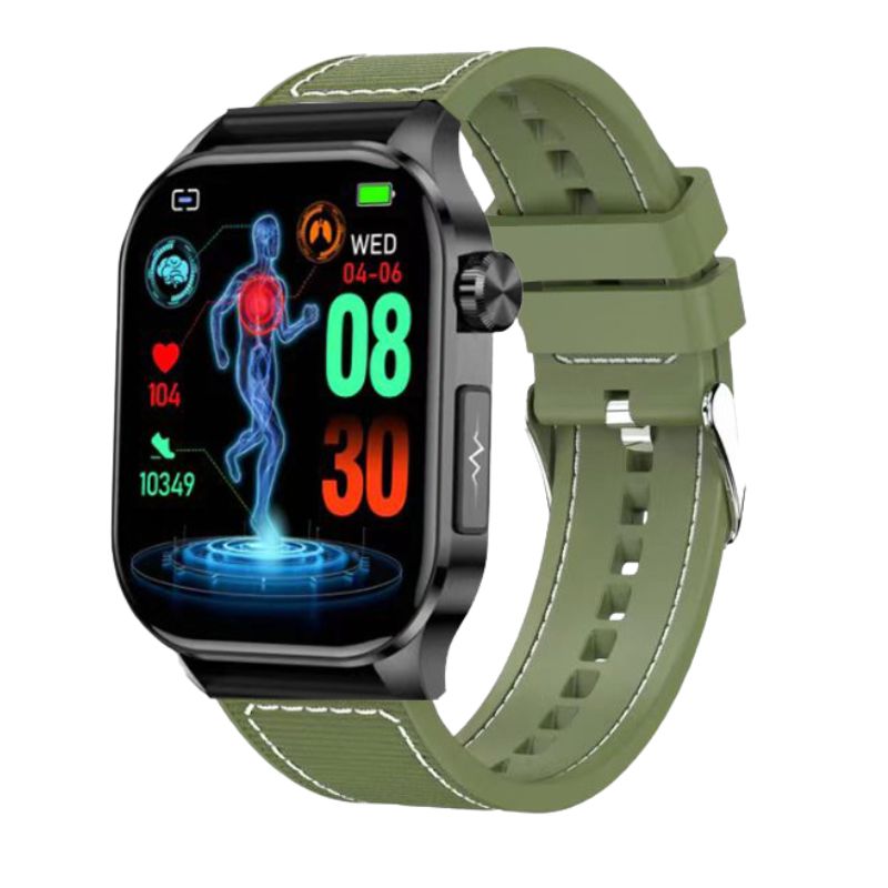Vero V12 Smart Watch | ECG/EKG Blood Sugar Blood Pressure Call Intelligent Health Management