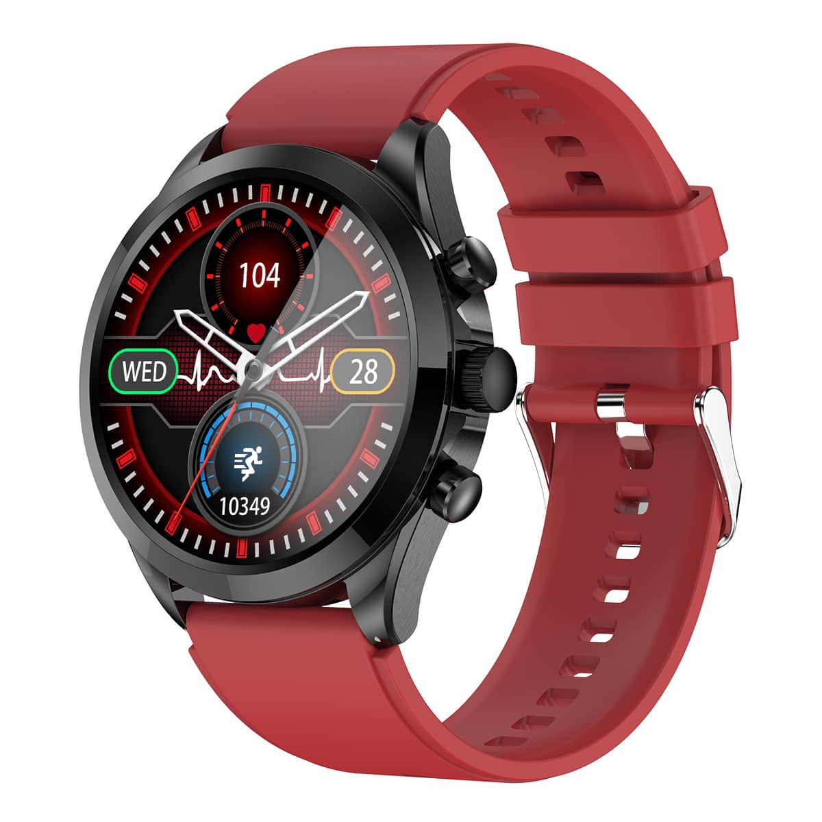 Vero V19 Health Smart Watch | Non-invasive Blood Glucose Blood Pressure ECG/EKG HRV Monitoring