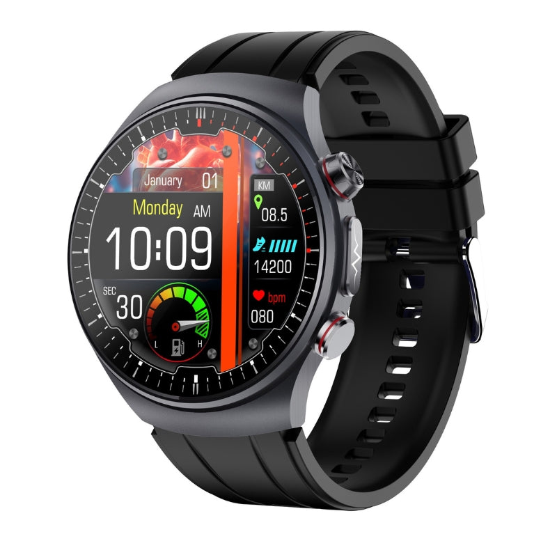 Vero Health Management Smart Watch | High-end Ti ECG Blood Pressure Blood Glucose Micro-physical Examination