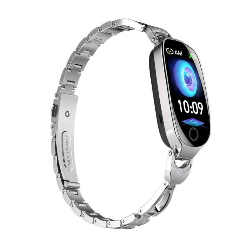 VERO V27 Diamond Design Fashion Women Smart Watch| Blood Pressure Heart Rate Monitoring