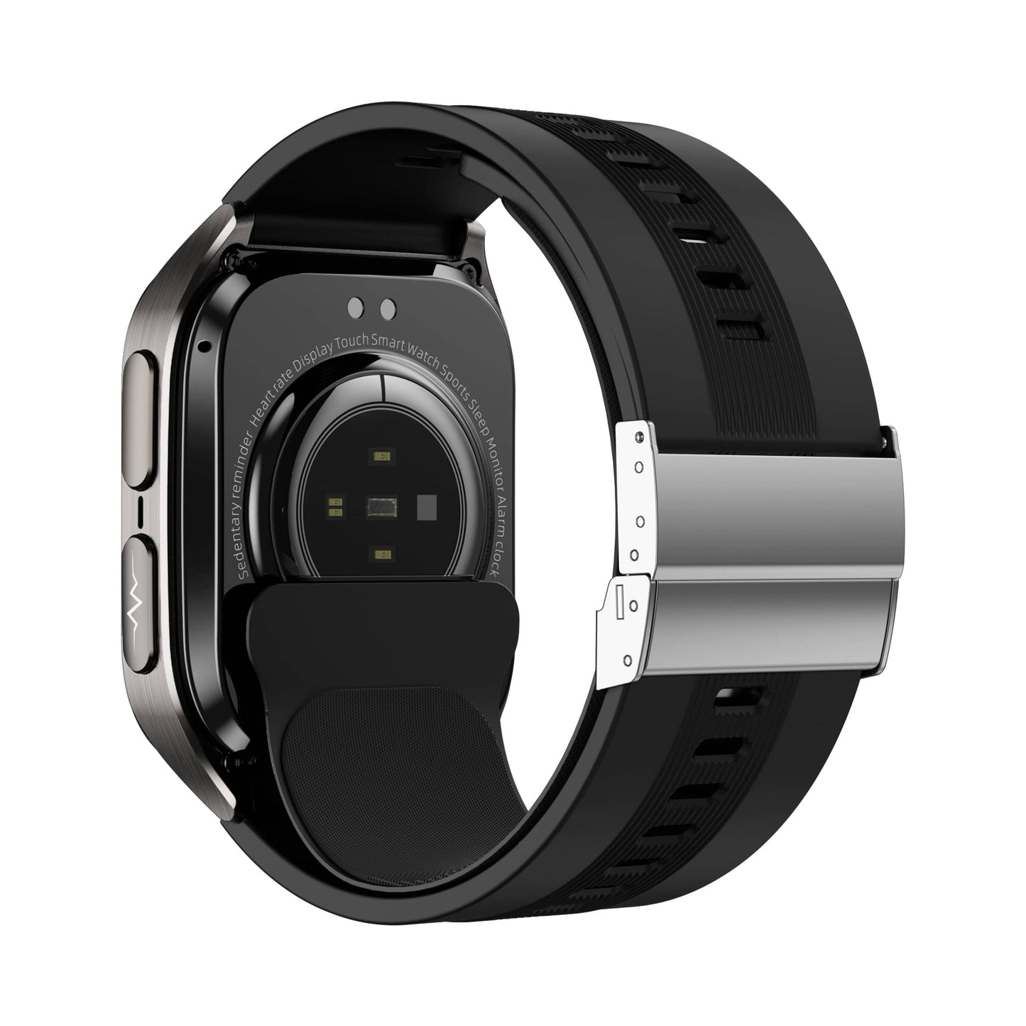 Vero V04 High Precision Smart Watch | Air Bag Blood Pressure Blood Glucose ECG Heart Rate Uric Acid Blood Lipid Monitoring Smart Watch