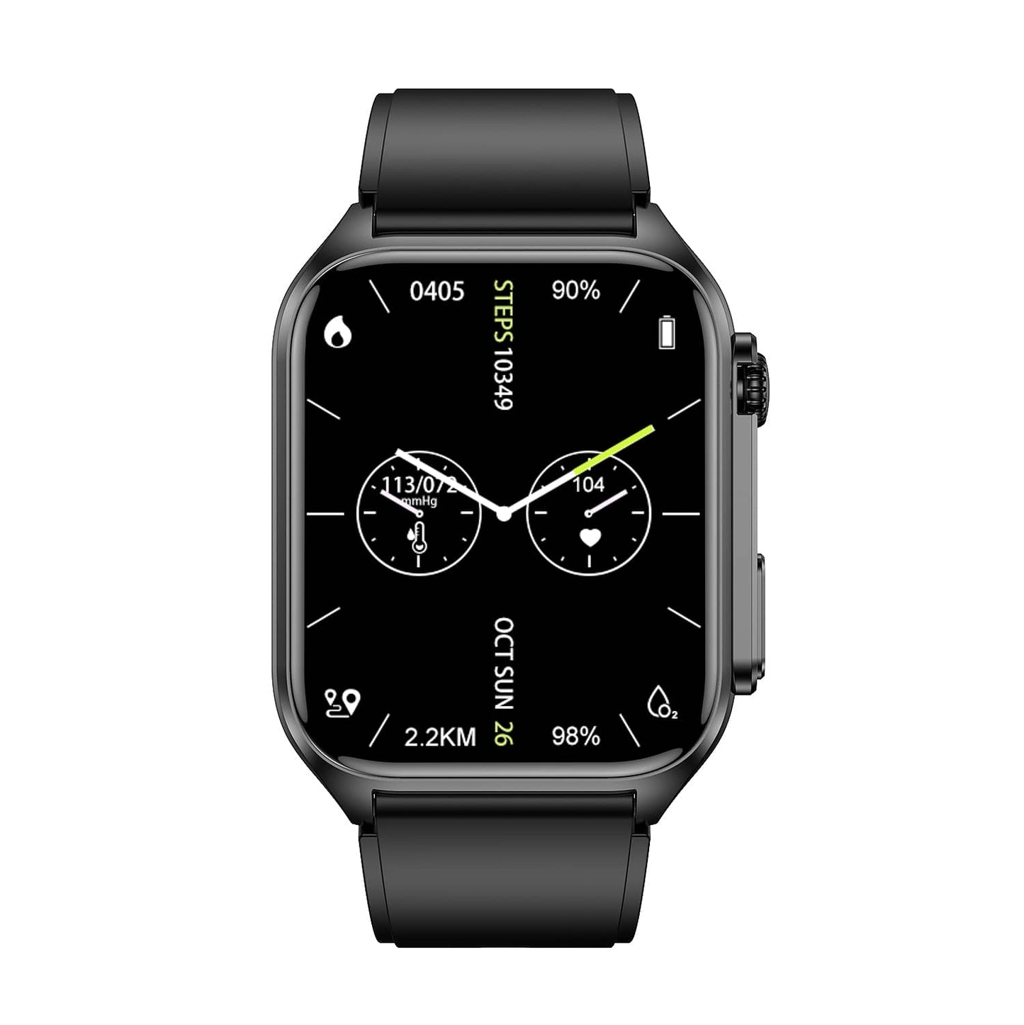Vero V14 Smart Health Watch | Bluetooth Talking Cardio Oximetry ECG+PPG Heart Rate Blood Glucose BP Monitoring