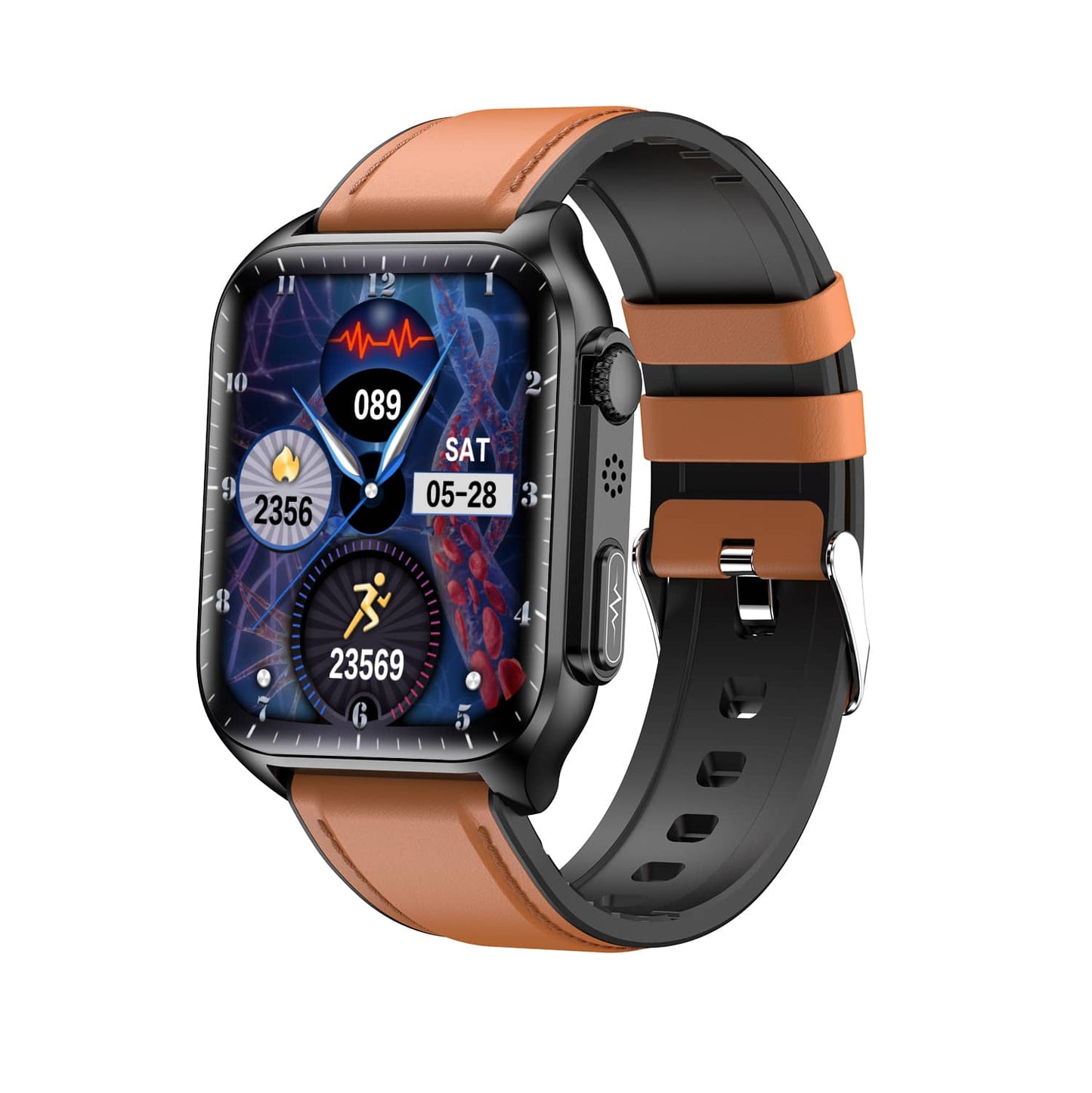 Vero V14 Smart Health Watch | Bluetooth Talking Cardio Oximetry ECG+PPG Heart Rate Blood Glucose BP Monitoring