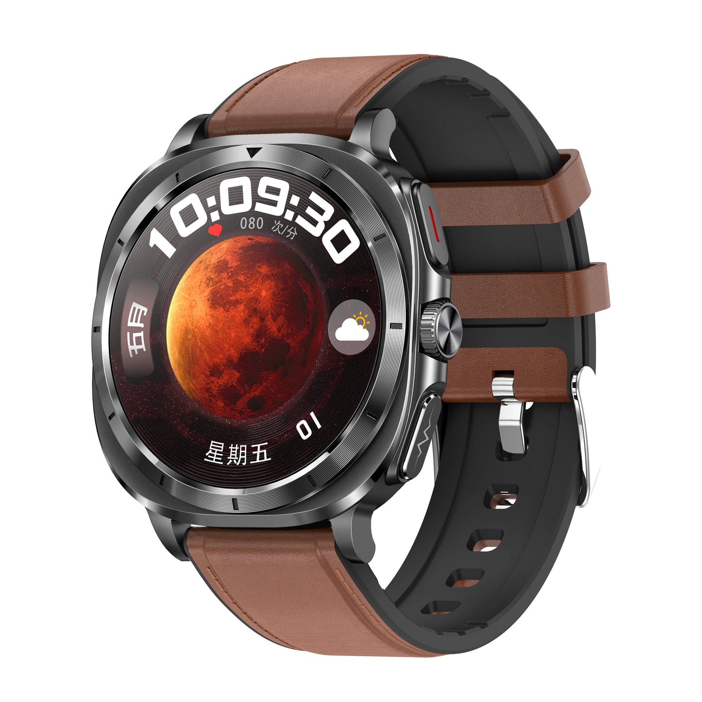Vero V07 Sports Health Smart Watch | One-click Blood Glucose ECG/EKG Blood Pressure Call Intelligent