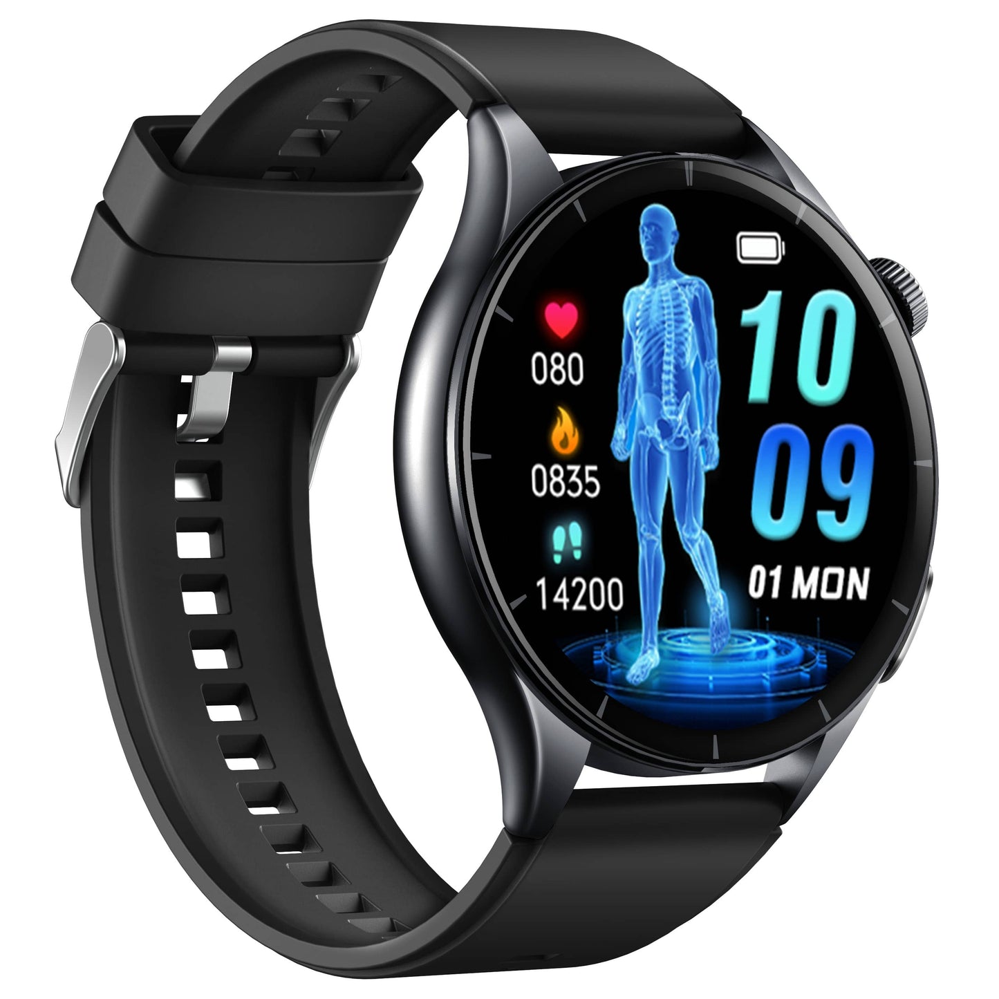 VERO V18 Ultra-thin Smart Watch | ECG Heart Rate Blood Pressure Sugar Pro Monitoring