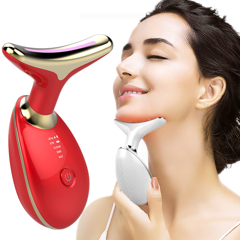 Vero GlowLift Neck and Skin Care Device | EMS Thermal Neck Lifting And Wrinkle Remover