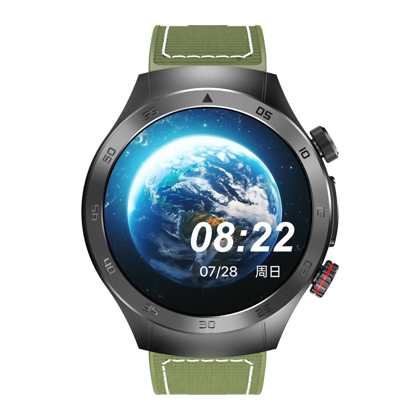 VERO V25 Health Smart Watch| Laser High Precision ECG/EKG Blood Glucose Measurement Sugar