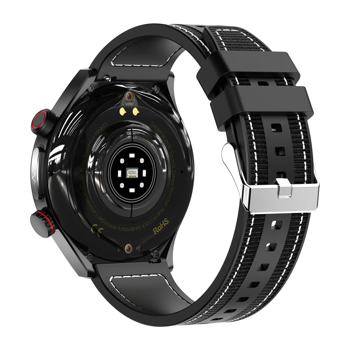 VERO V25 Health Smart Watch| Laser High Precision ECG/EKG Blood Glucose Measurement Sugar