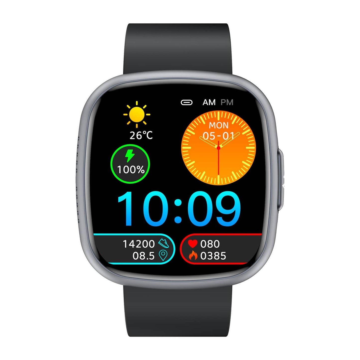 Vero V05 Smart Watch | Professional ECG Blood Glucose Blood Pressure Heart Rate HRV Monitoring