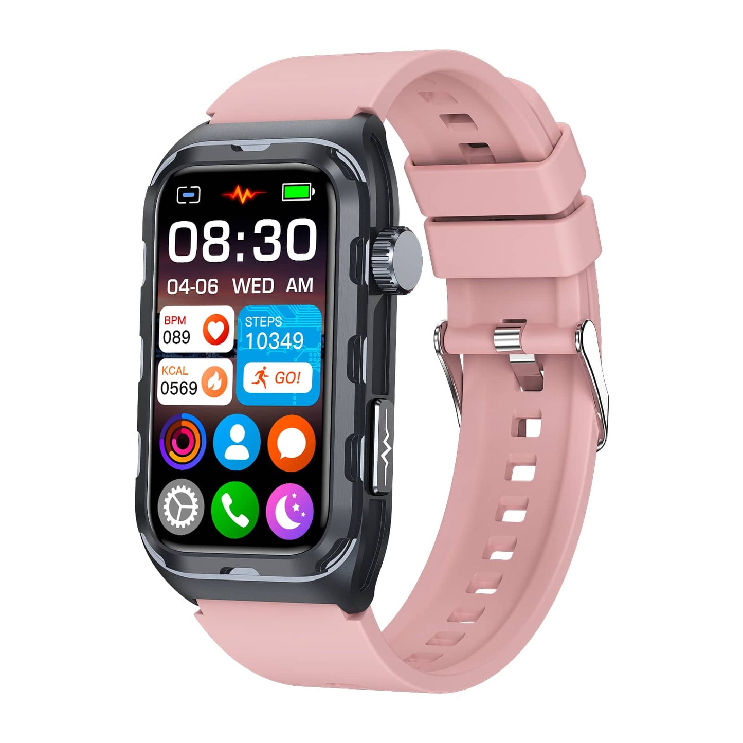 VERO Smart Health Exercise Bracelet | ECG/EKG Blood Pressure Blood Sugar Heart Rate Monitoring