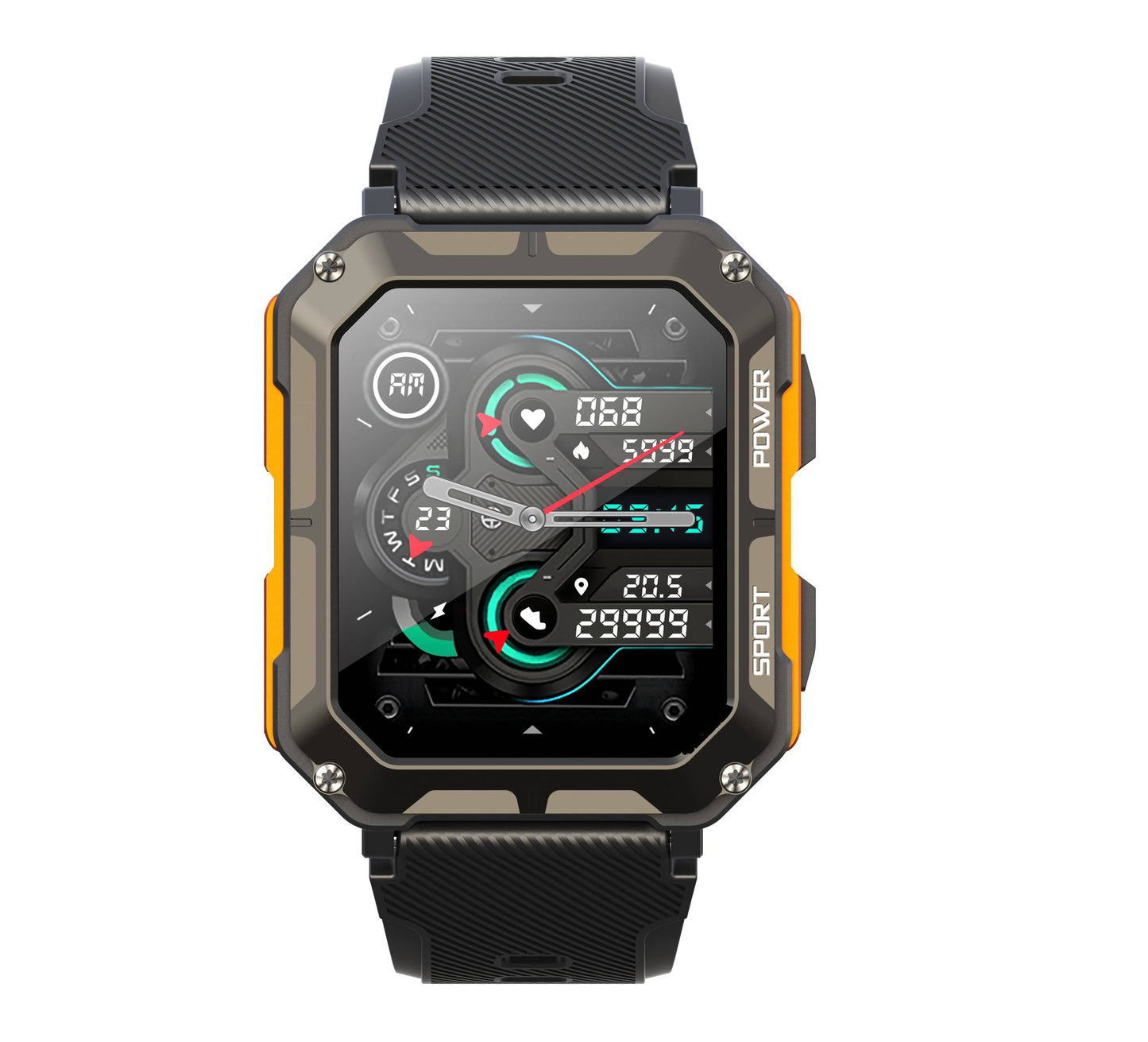 VERO V24 Sports Smart Watch | Anti Drop Waterproof and Dust-proof Cold Resistant Military Sports Heart Rate Monitor