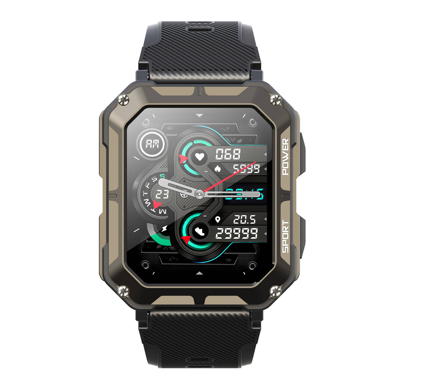 VERO V24 Sports Smart Watch | Anti Drop Waterproof and Dust-proof Cold Resistant Military Sports Heart Rate Monitor