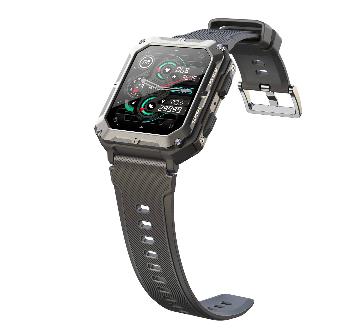 VERO V24 Sports Smart Watch | Anti Drop Waterproof and Dust-proof Cold Resistant Military Sports Heart Rate Monitor