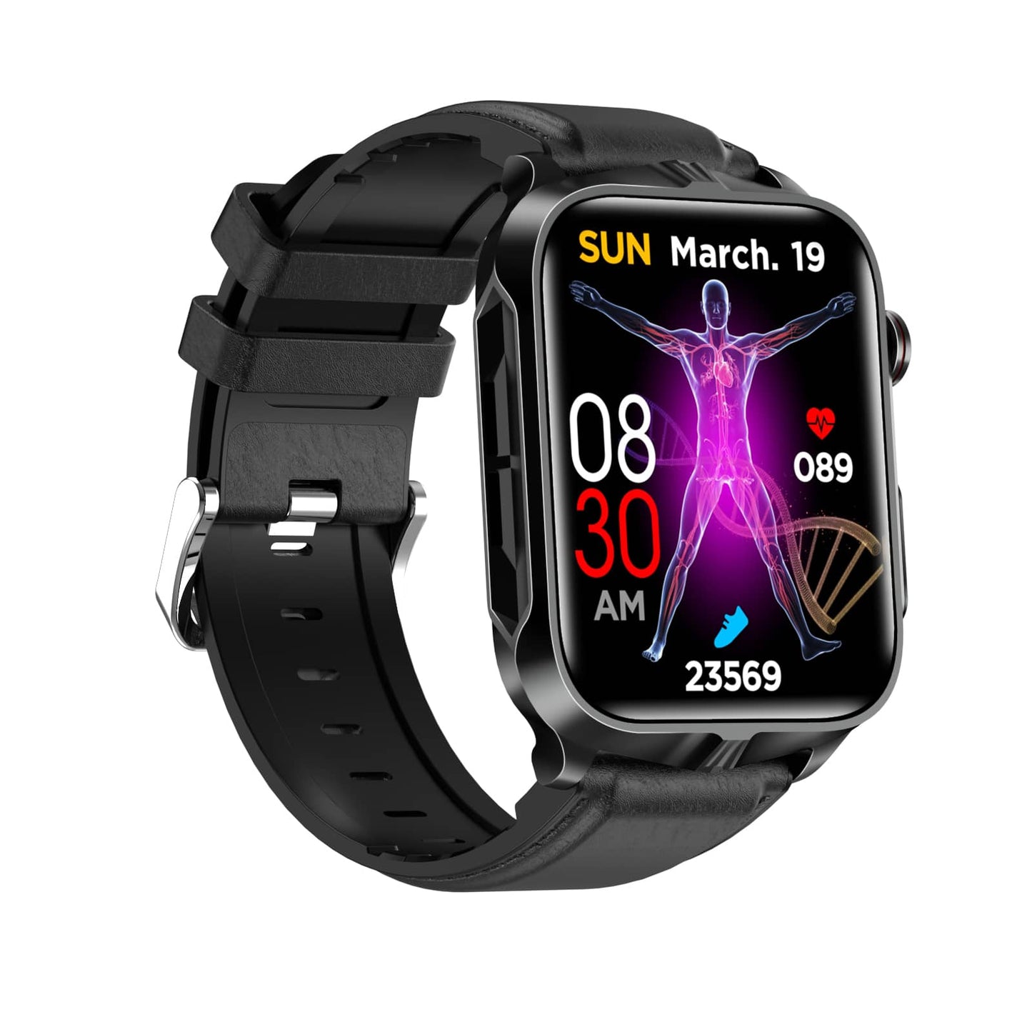 VERO V15 Professional Health Management Smart Watch | Blood Glucose Blood Pressure ECG Heart Rate Monitoring
