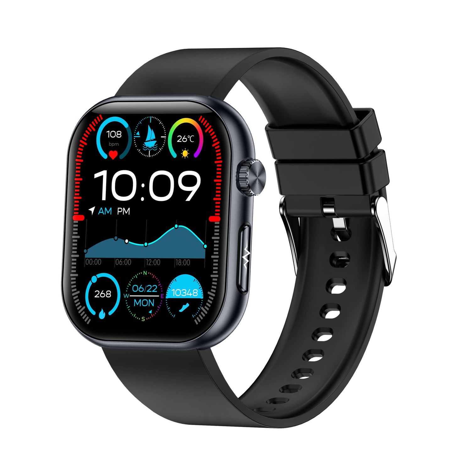 Vero V06 Health Smart Watch | Blood Sugar Monitoring Smart Watch With Blood Pressure ECG/EKG Heart Rate Health Fitness Tracker 2025