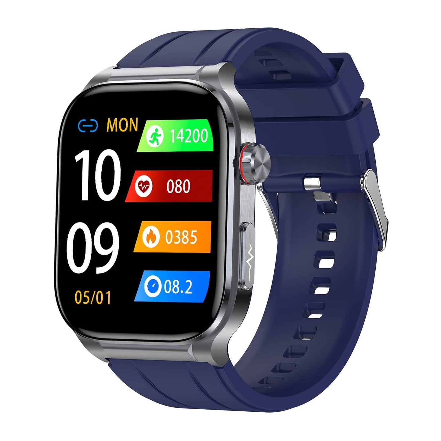 Vero V03 Smart Watch | Professional High-End ECG/EKG HRV Blood Glucose Blood Pressure Heart Rate Health Management Watch