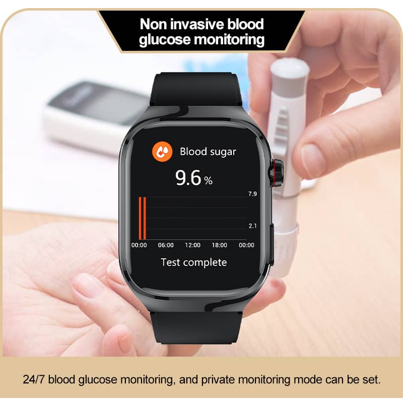 Vero V01 Smart Watch | One Click ECG+Micro Physical Examination Blood Glucose Blood Pressure Monitoring