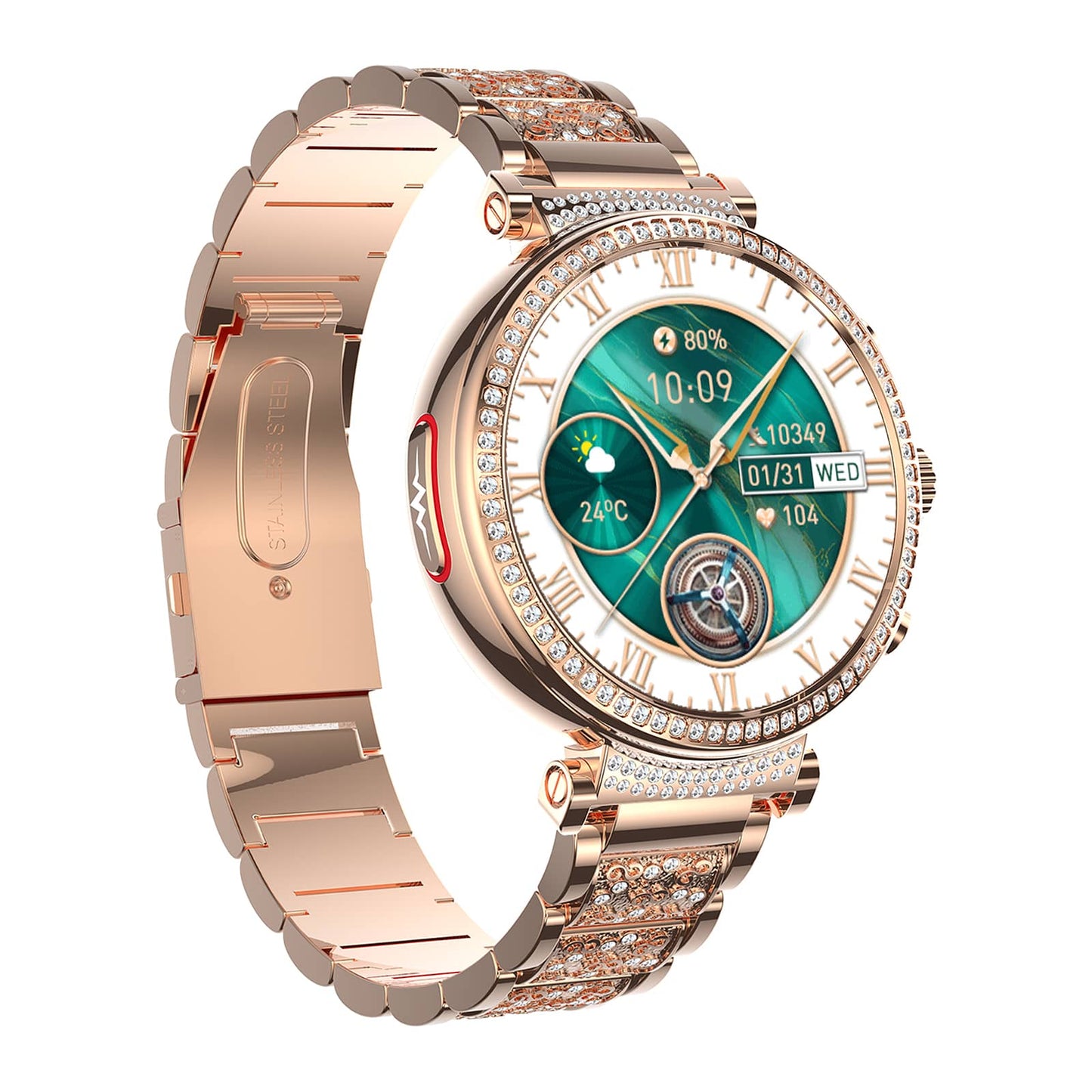VERO V26 Women's Intelligent Health Smart Watch | Blood Pressure Blood Oxygen Monitoring