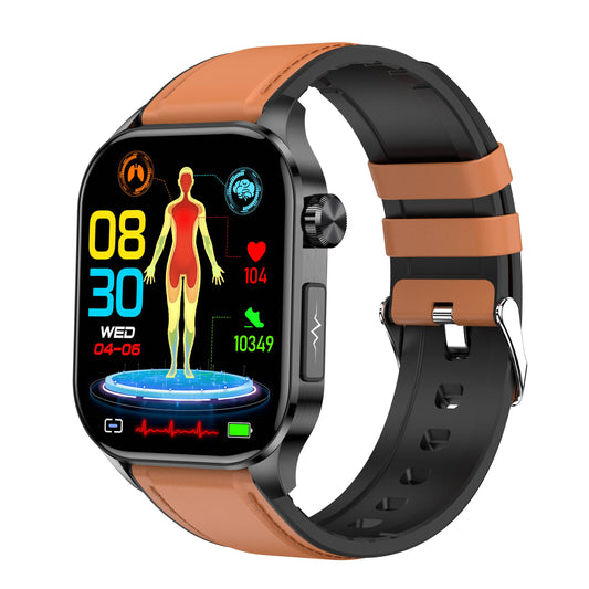 Vero V12 Smart Watch | ECG/EKG Blood Sugar Blood Pressure Call Intelligent Health Management