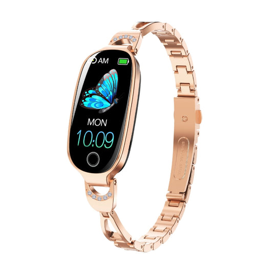 VERO V27 Diamond Design Fashion Women Smart Watch| Blood Pressure Heart Rate Monitoring