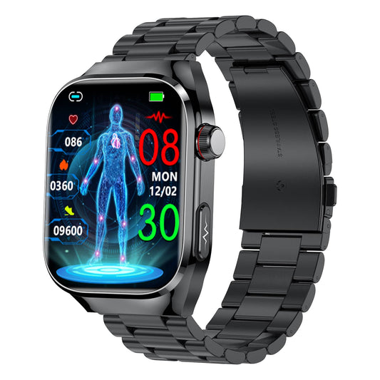 Vero V01 Smart Watch | One Click ECG+Micro Physical Examination Blood Glucose Blood Pressure Monitoring