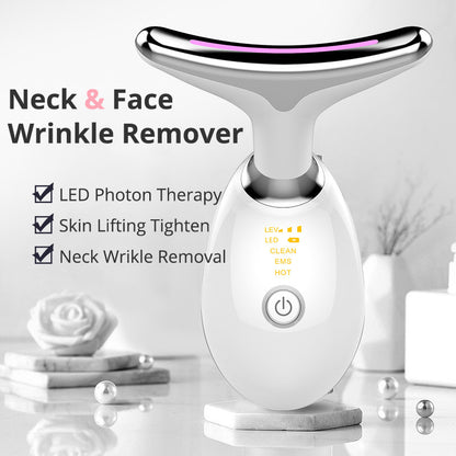 Vero GlowLift Neck and Skin Care Device | EMS Thermal Neck Lifting And Wrinkle Remover