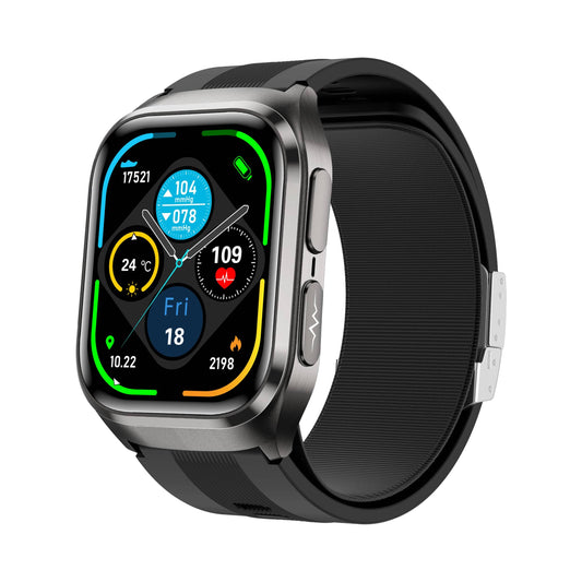 Vero V04 High Precision Smart Watch | Air Bag Blood Pressure Blood Glucose ECG Heart Rate Uric Acid Blood Lipid Monitoring Smart Watch