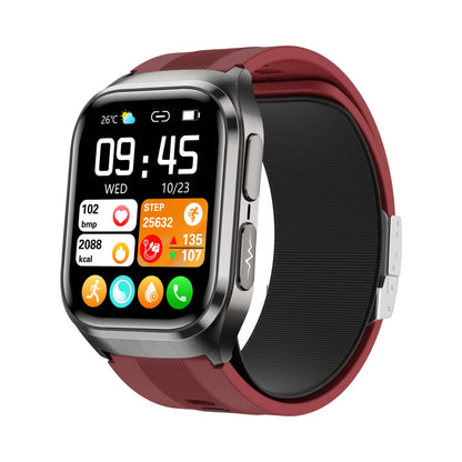 Vero V04 High Precision Smart Watch | Air Bag Blood Pressure Blood Glucose ECG Heart Rate Uric Acid Blood Lipid Monitoring Smart Watch