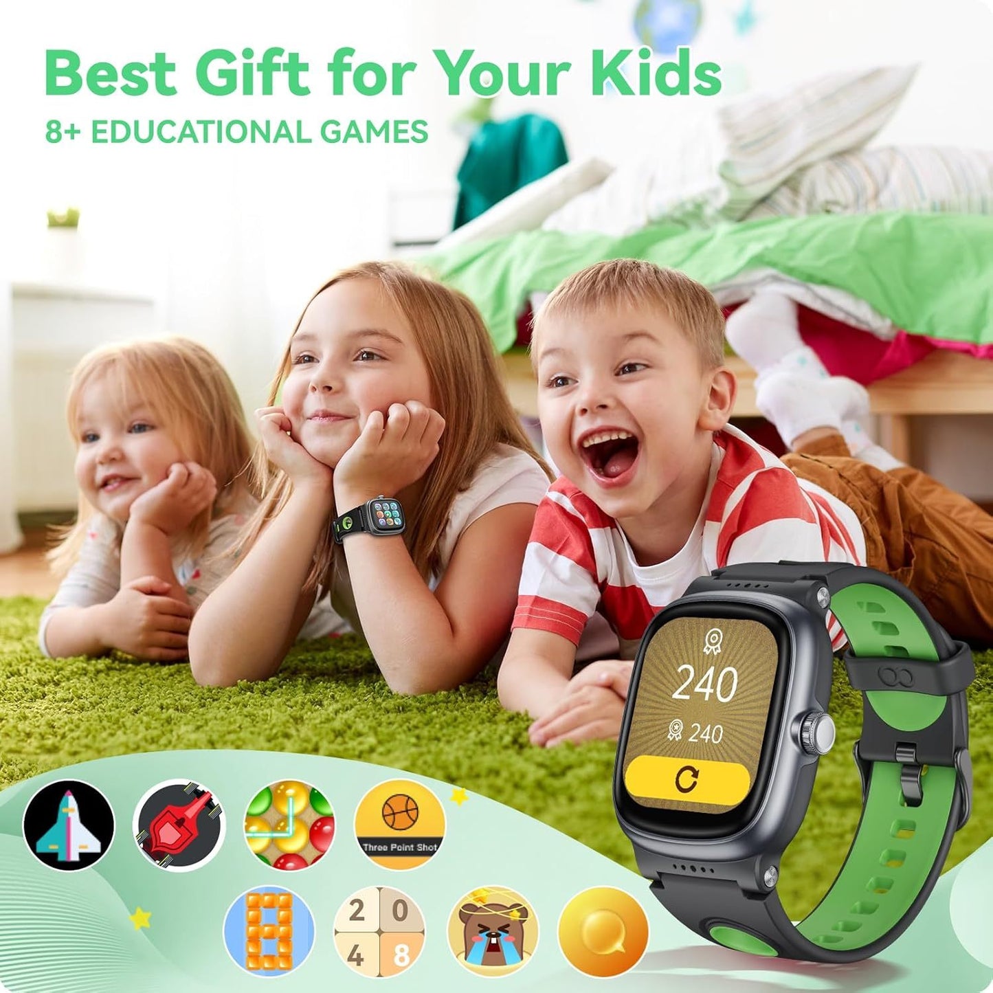 Vero Multi Function Fitness Smart Watch for Kids