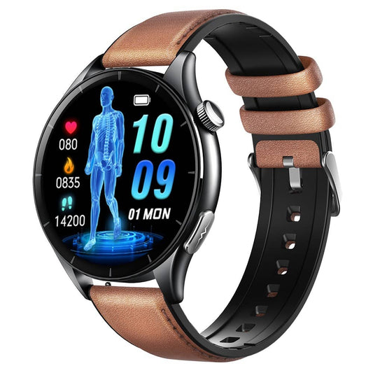VERO V18 Ultra-thin Smart Watch | ECG Heart Rate Blood Pressure Sugar Pro Monitoring