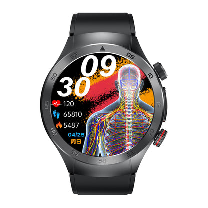 VERO V25 Health Smart Watch| Laser High Precision ECG/EKG Blood Glucose Measurement Sugar