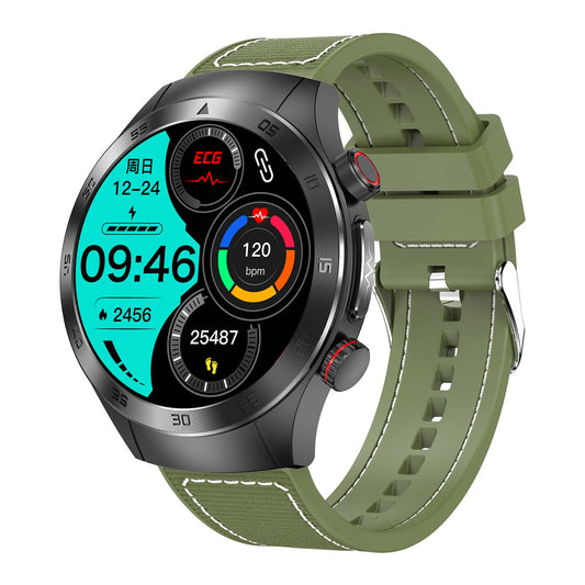 VERO V25 Health Smart Watch| Laser High Precision ECG/EKG Blood Glucose Measurement Sugar