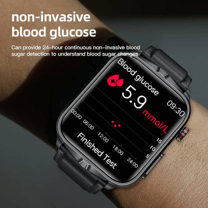 VERO V15 Professional Health Management Smart Watch | Blood Glucose Blood Pressure ECG Heart Rate Monitoring