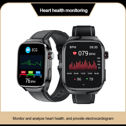 Vero V01 Smart Watch | One Click ECG+Micro Physical Examination Blood Glucose Blood Pressure Monitoring